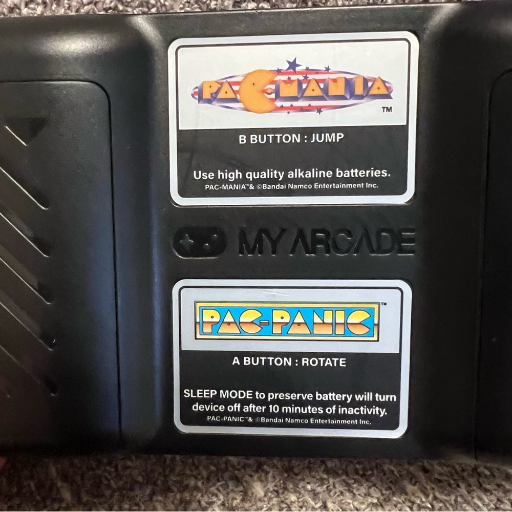My Arcade Pac-Man Handheld Game Console - Picture 8 of 8
